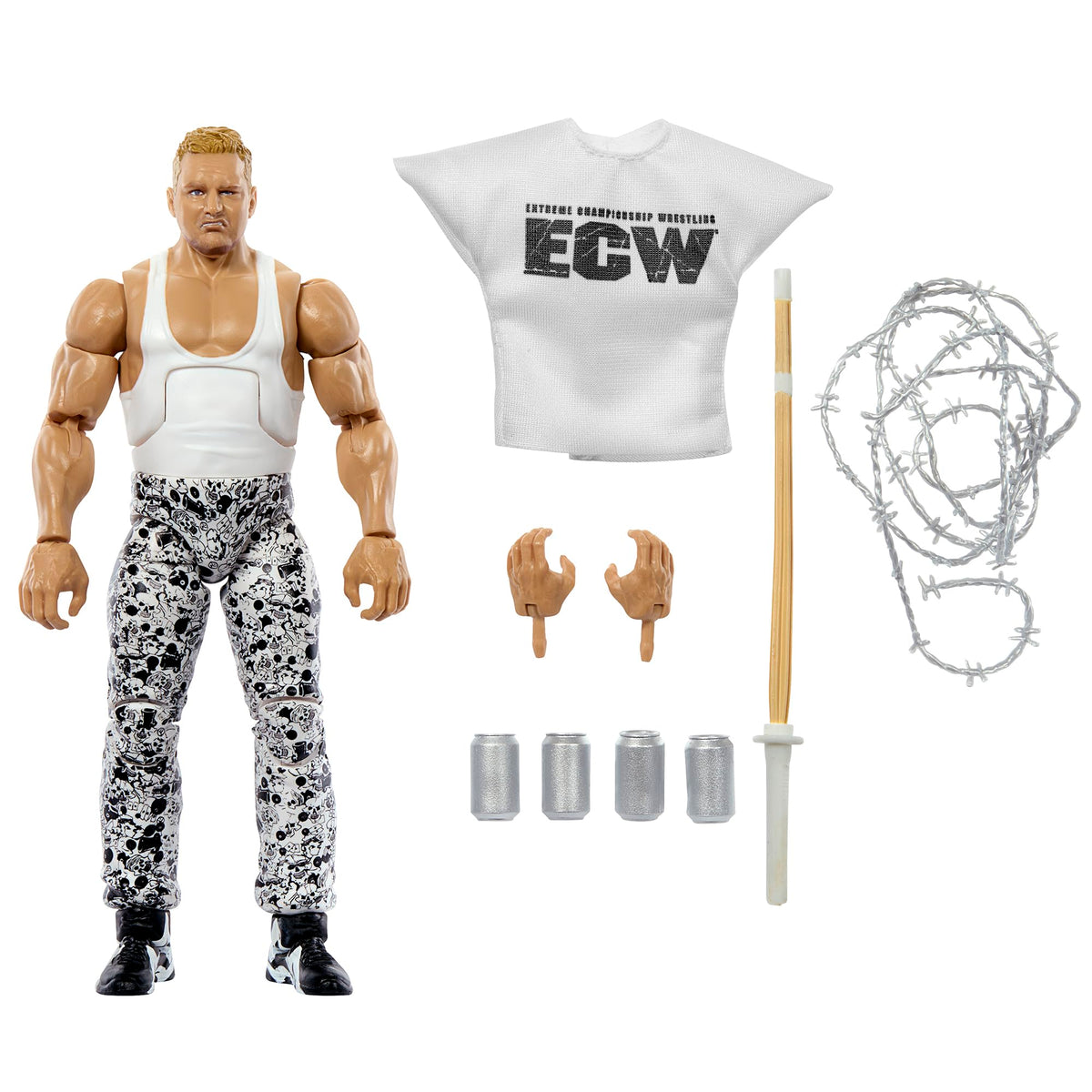 Sandman ECW WWE Elite 111 Series Action Figure