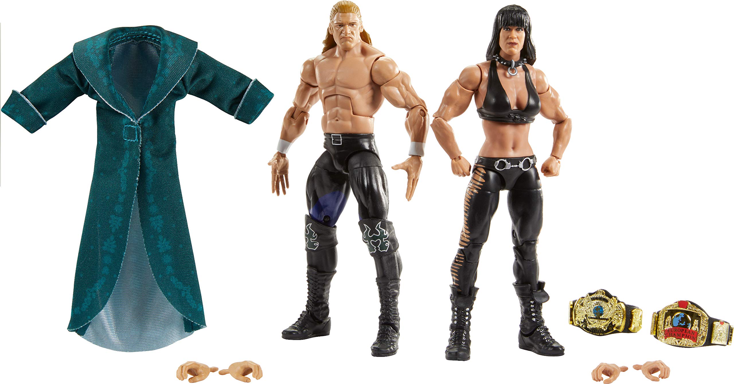 DX Triple H and Chyna WWE Elite 2 Pack Action Figures