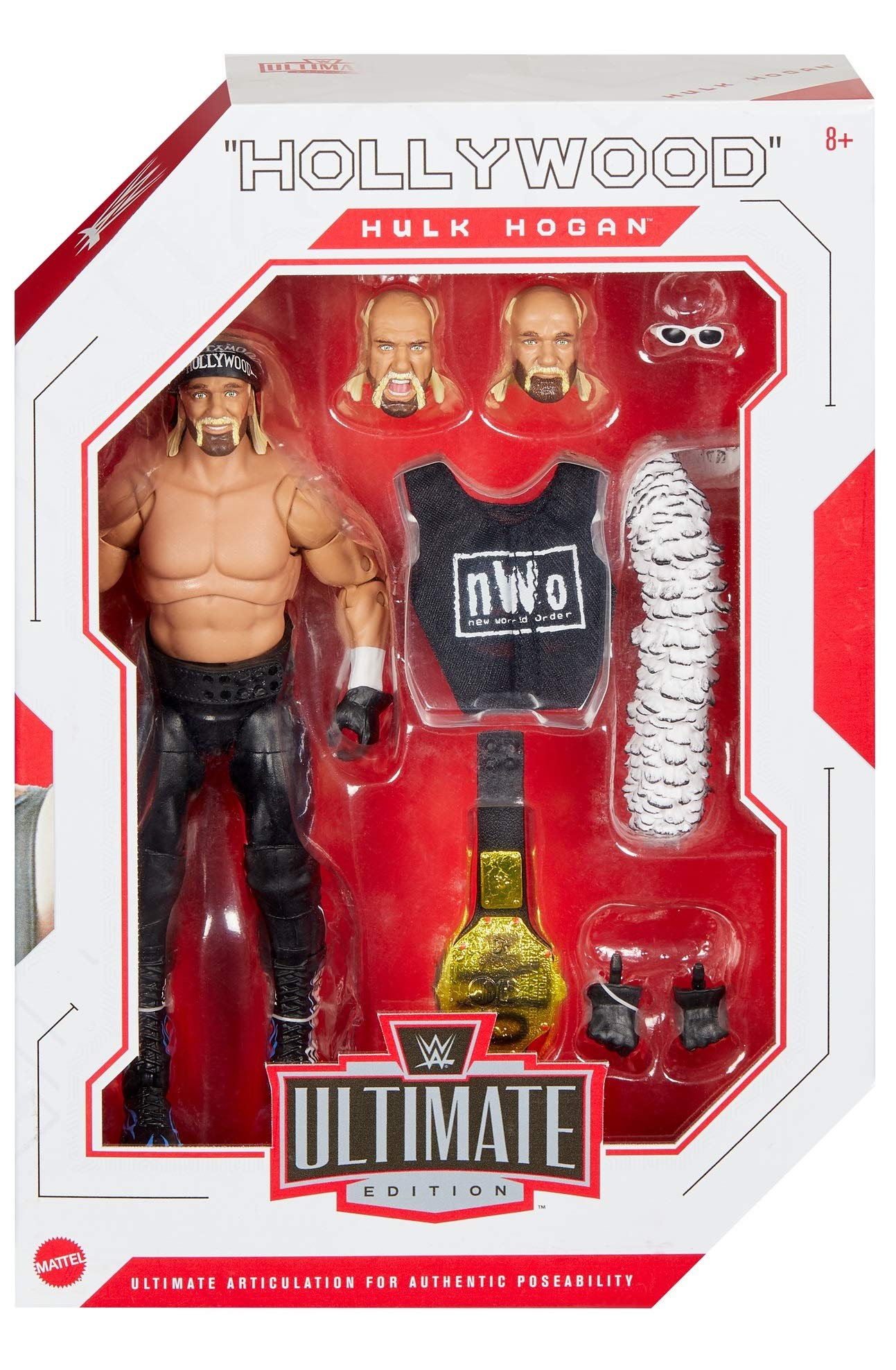 Hollywood NWO Hulk Hogan WWE Ultimate Edition 7 Action Figure