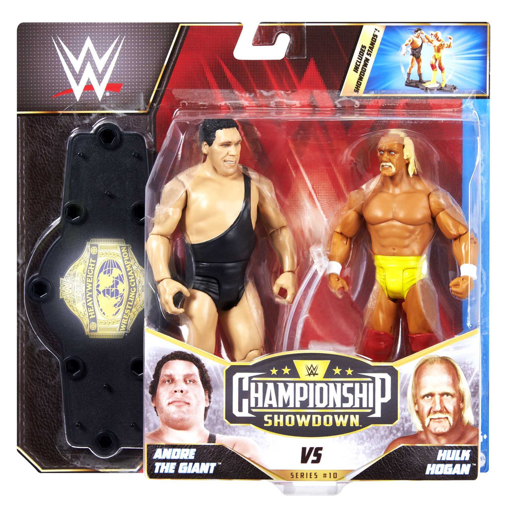 Hulk Hogan and Andre the Giant WWE Championship Showdown Series 10 2 Action Figures