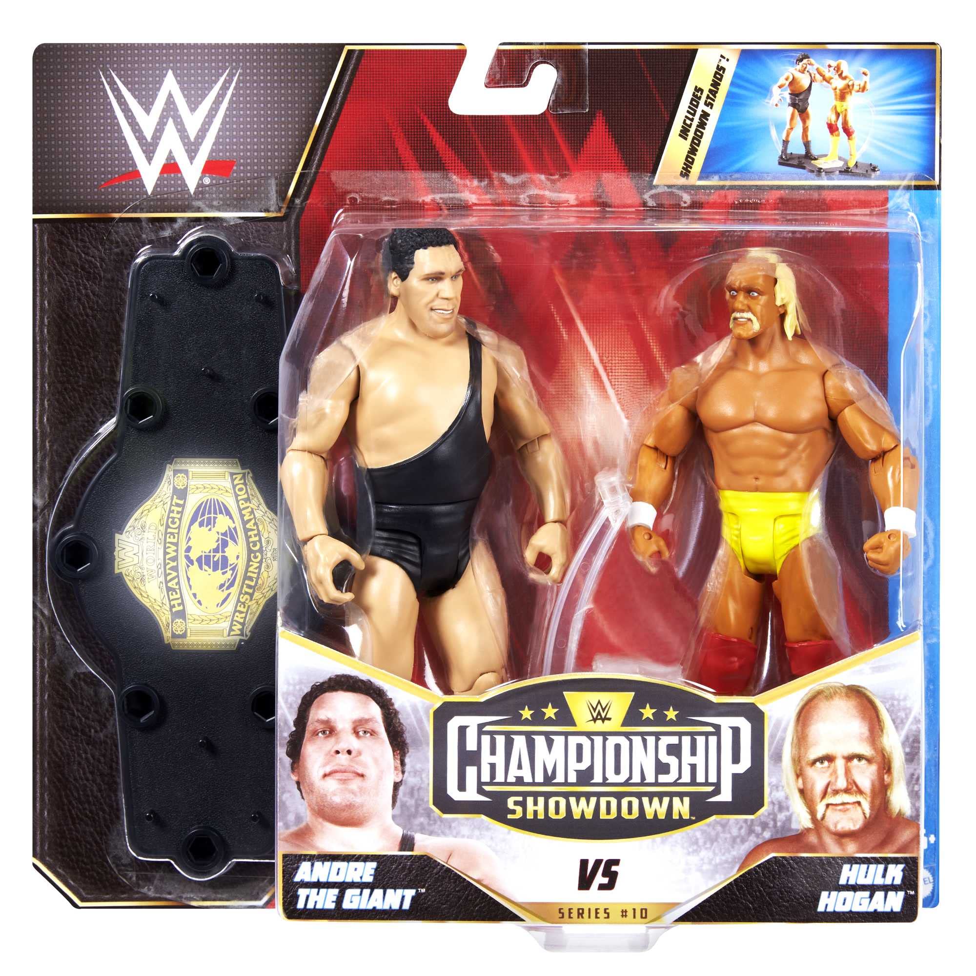 Hulk Hogan and Andre the Giant WWE Championship Showdown Series 10 2 Action Figures