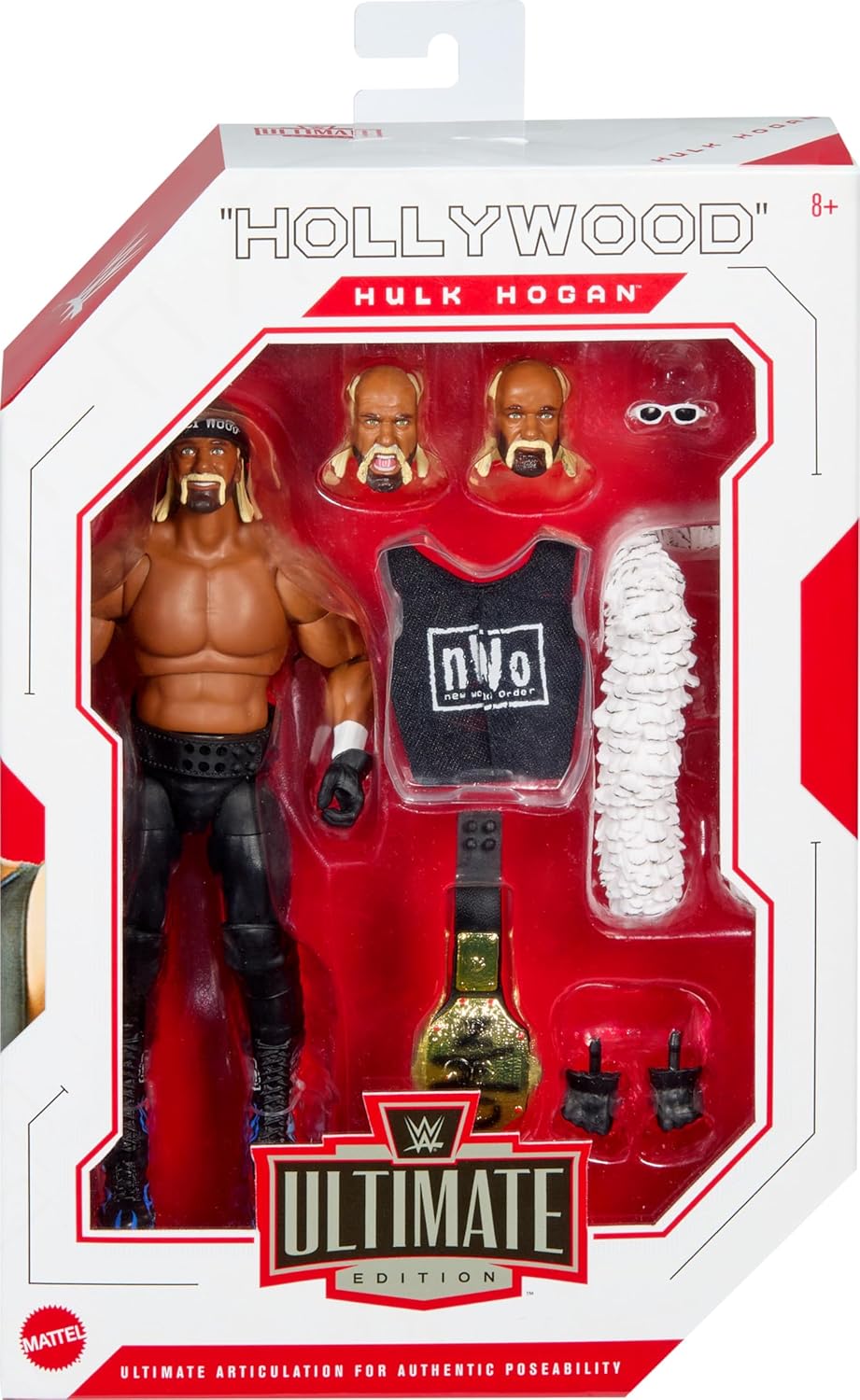 Hollywood NWO Hulk Hogan - WWE Ultimate Edition Greatest Hits Action Figure