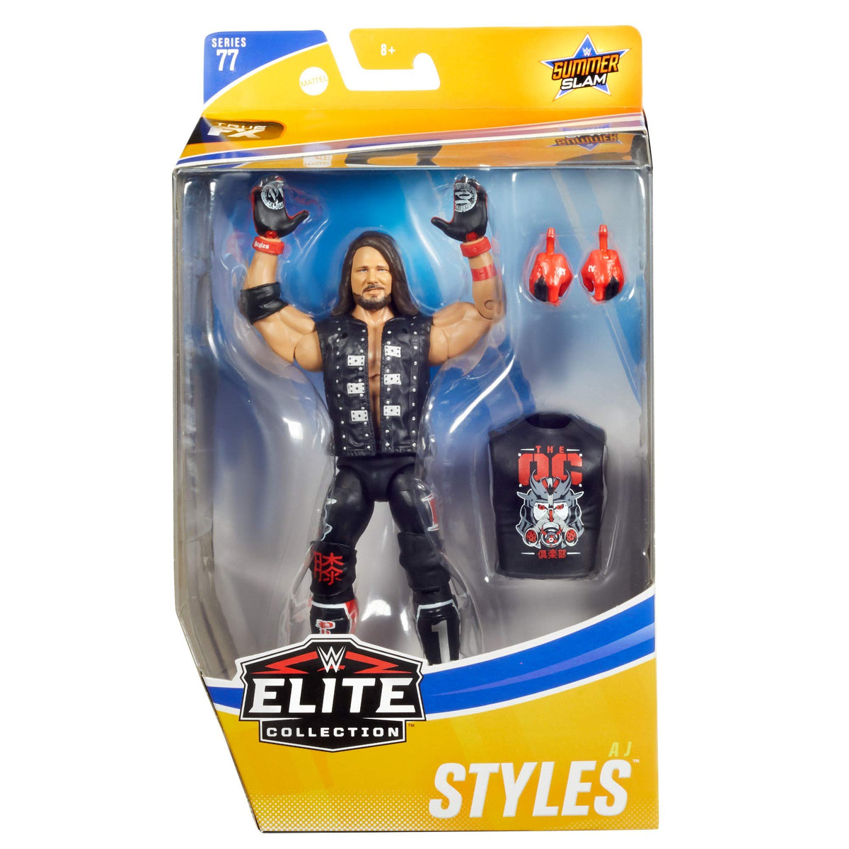 AJ Styles WWE Elite 77 Action Figure Mattel