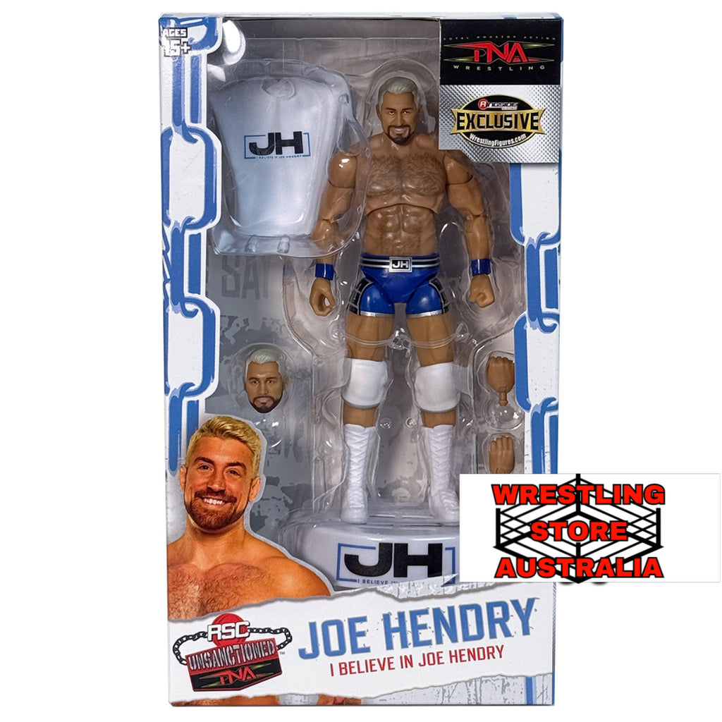 Joe Hendry I Believe Edition Action Figure RSC Unsanctioned TNA WWE Exclusive