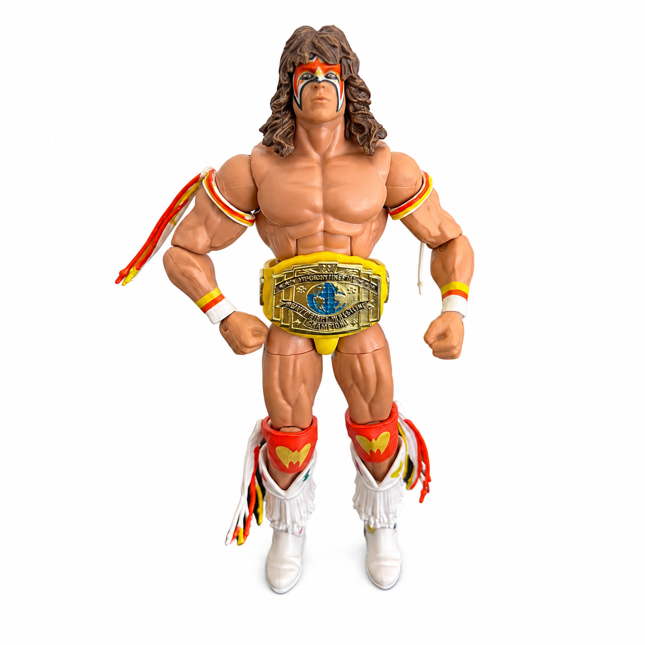 Ultimate Warrior WWE Elite Royal Rumble Out Of Box Action Figure Mattel 3