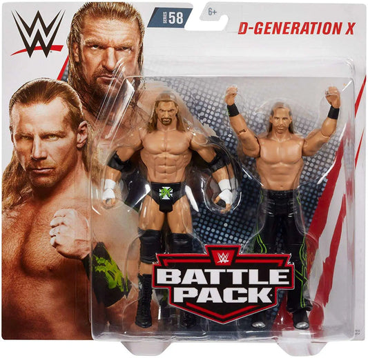 DMG BOX Triple H and Shawn Michaels DX - WWE Battle Pack 58 Action Figure 2 Pack