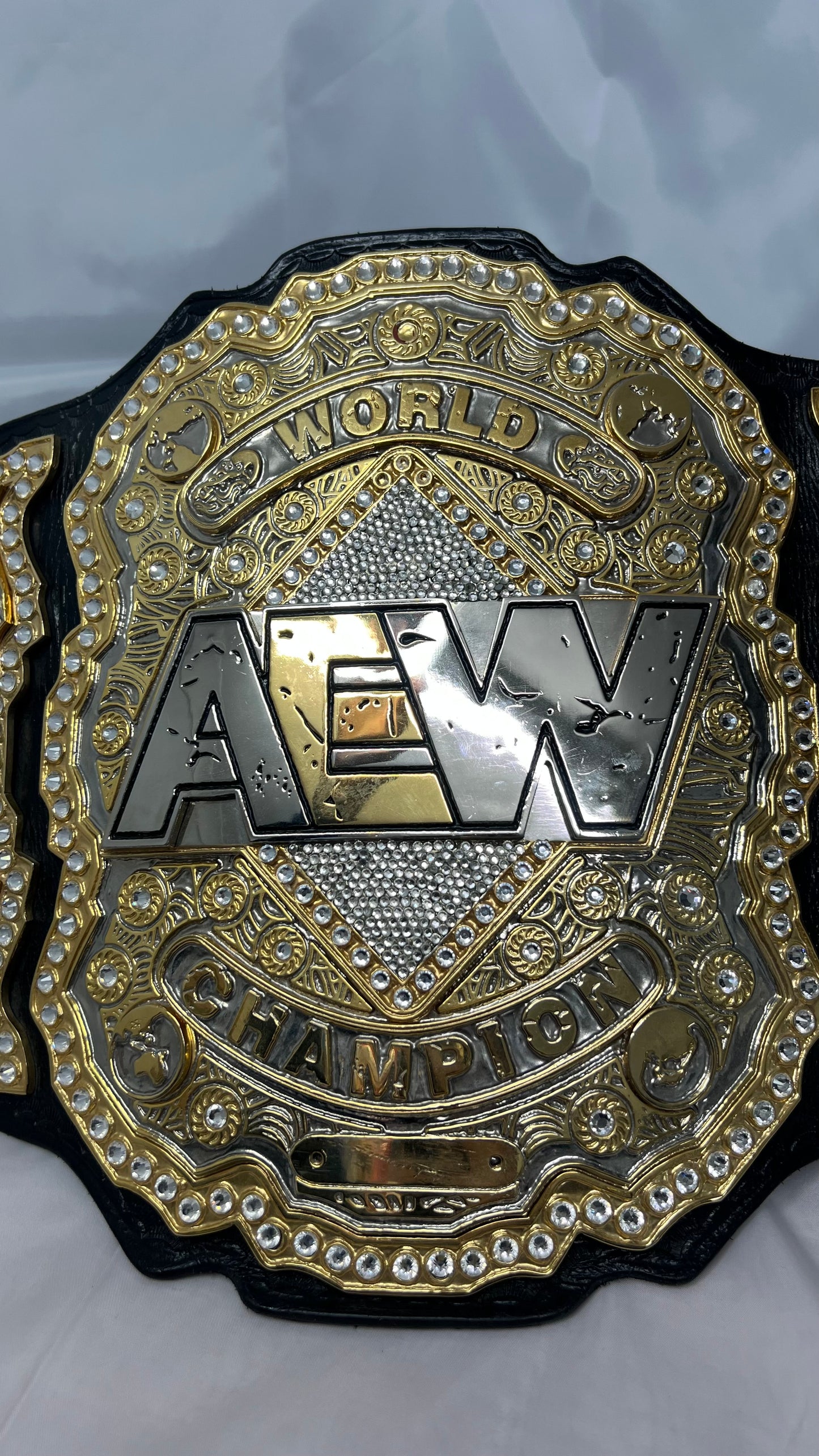 AEW World Heavyweight Championship Authentic Replica Title Belt by X Man Belts WWE