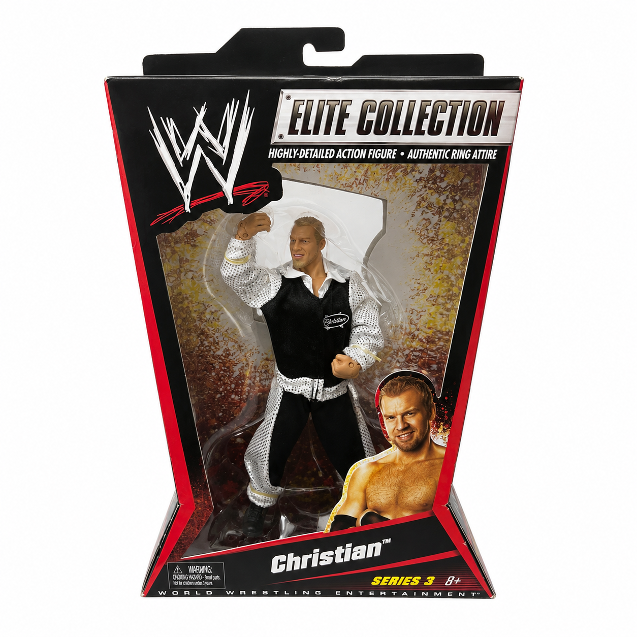 Christian WWE Elite 3 Action Figure Mattel Rare