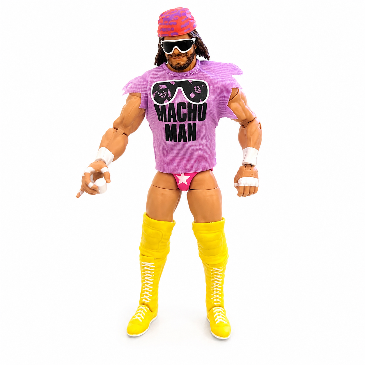 Macho Man Randy Savage CHASE WWE Elite Legends 11 Out Of Box Action Figure Mattel 3