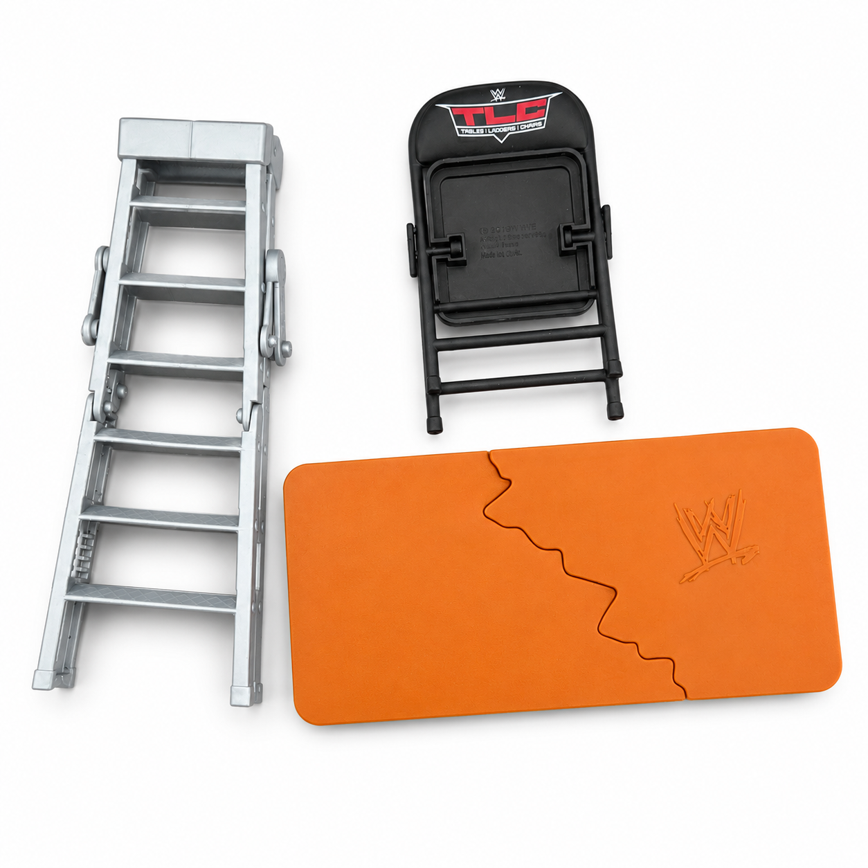Ladder Table TLC Chair Set of 3 Accessories Weapons for WWE Mattel Action Figures