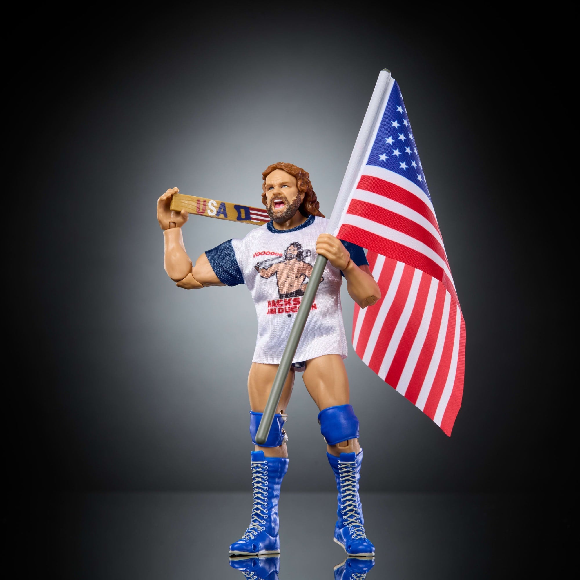 Hacksaw Jim Duggan WWE Ultimate Edition Legends Action Figure