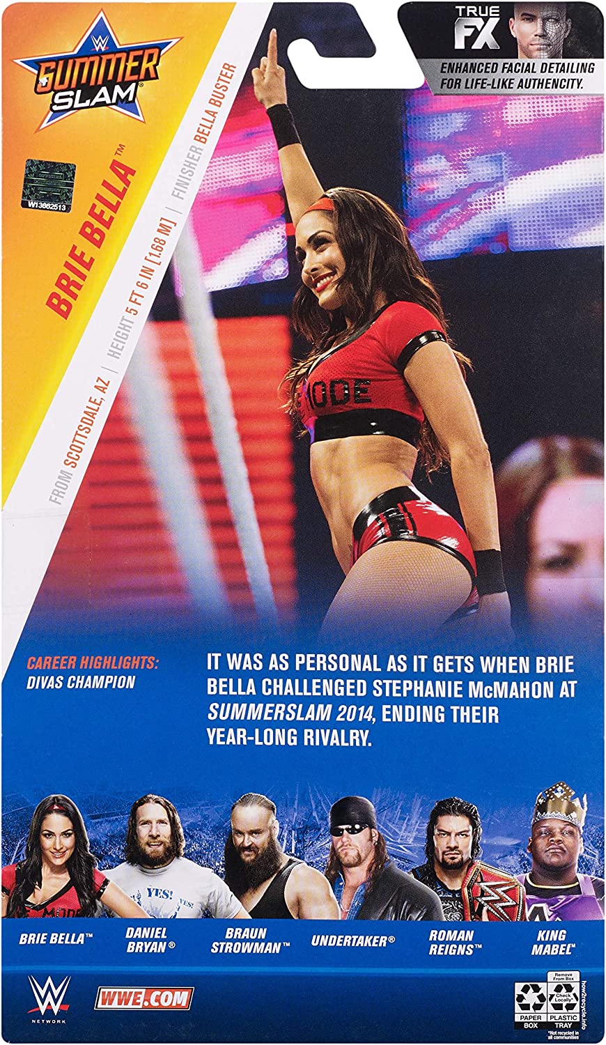 Brie Bella WWE Elite 68 Summerslam Action Figure