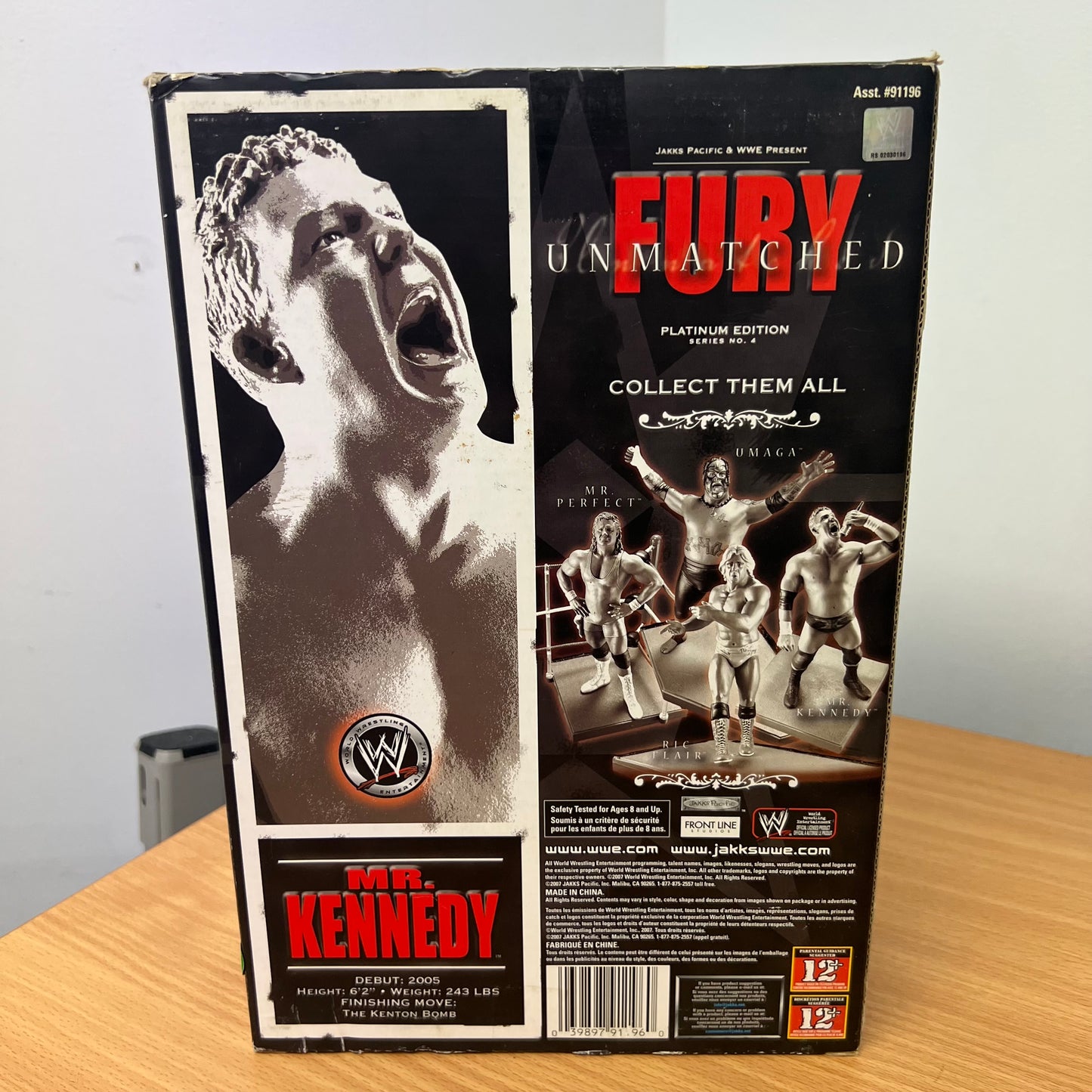 Mr Kennedy - WWE Unmatched Fury Action Figure