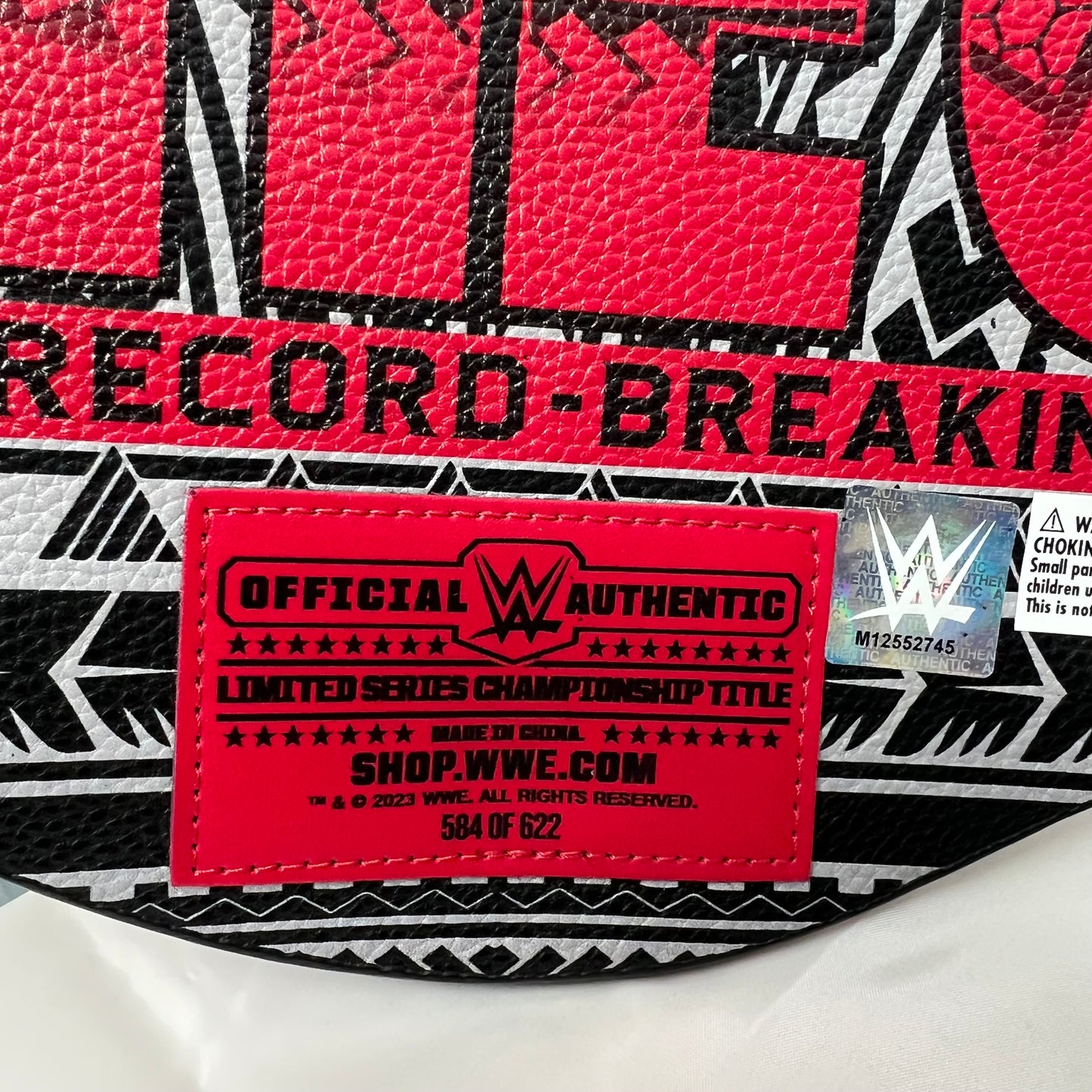 WWE The Usos Signature Limited Series Tag Team Championship Replica Belt 584 622