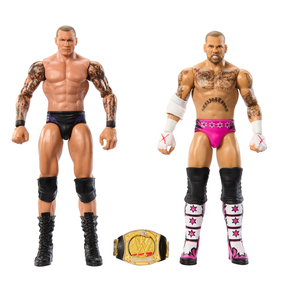 CM Punk and Randy Orton - WWE Main Event Series 19 2 Pack Action Figures