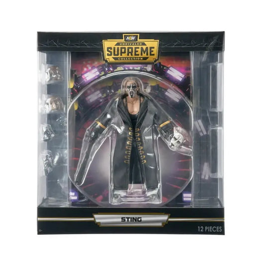 Sting - AEW Supreme Unrivaled Action Figure Scale WWE