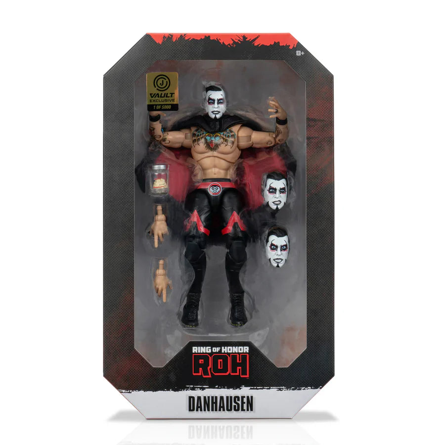 Danhausen - ROH AEW 1 of 5000 Action Figure - Scale WWE