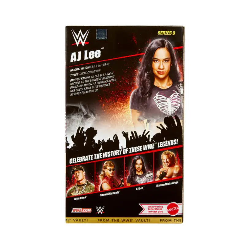 AJ Lee WWE Elite From The Vault Action Figure Series 9