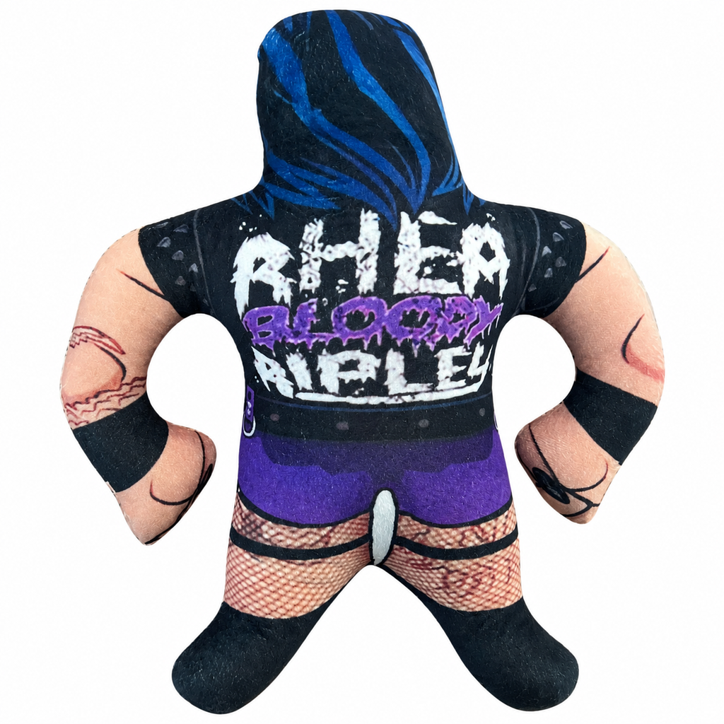 Rhea Ripley WWE Big Shots Plush Toy Wrestling Playable Toy