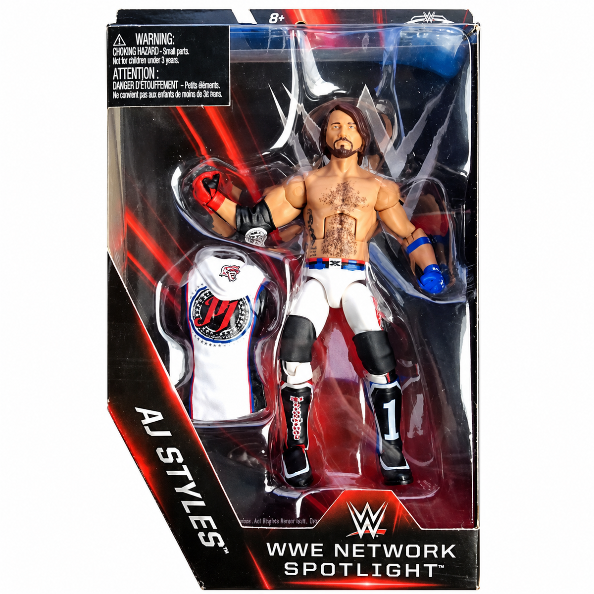 AJ Styles WWE Elite Network Spotlight Action Figure Mattel