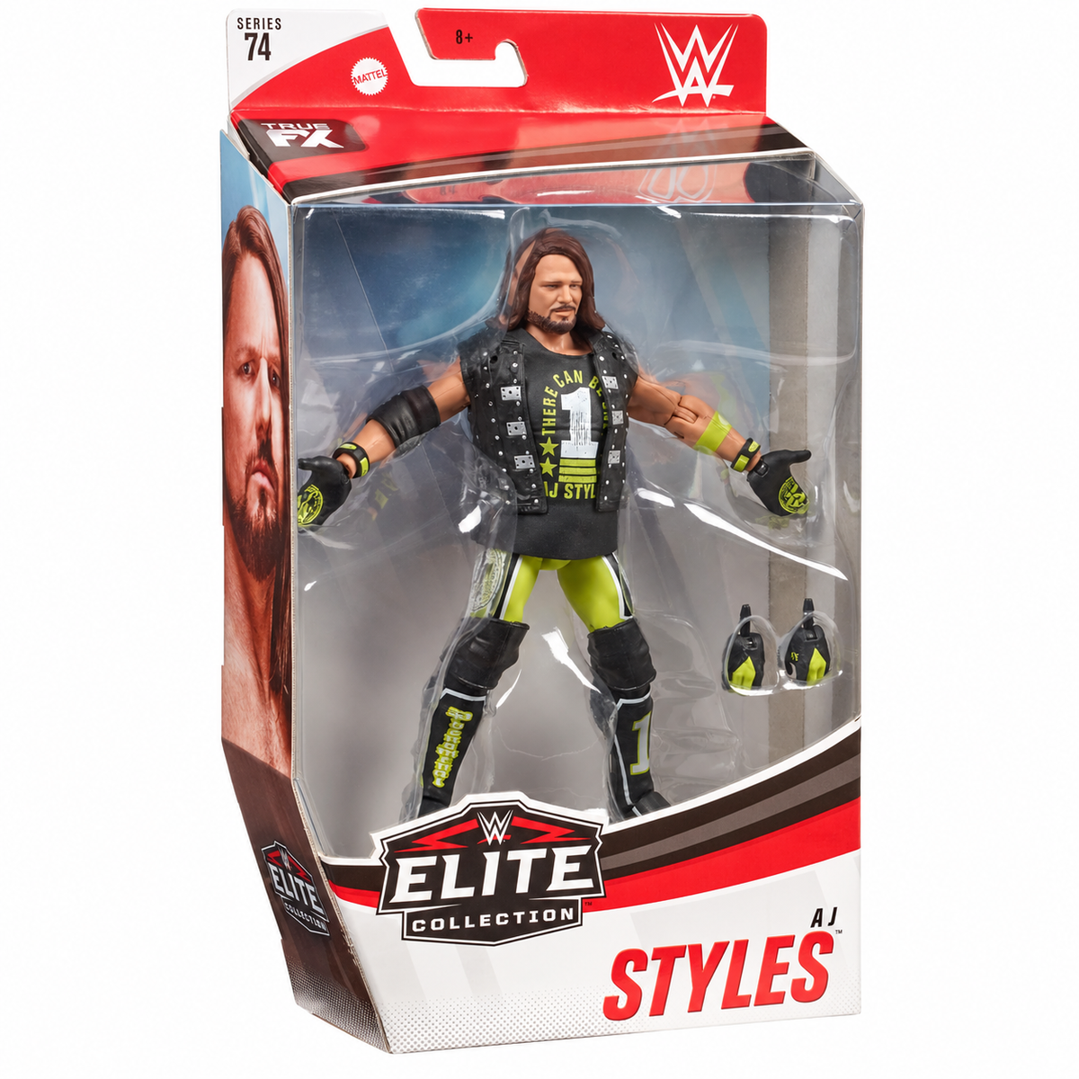 AJ Styles WWE Elite 74 Action Figure Mattel