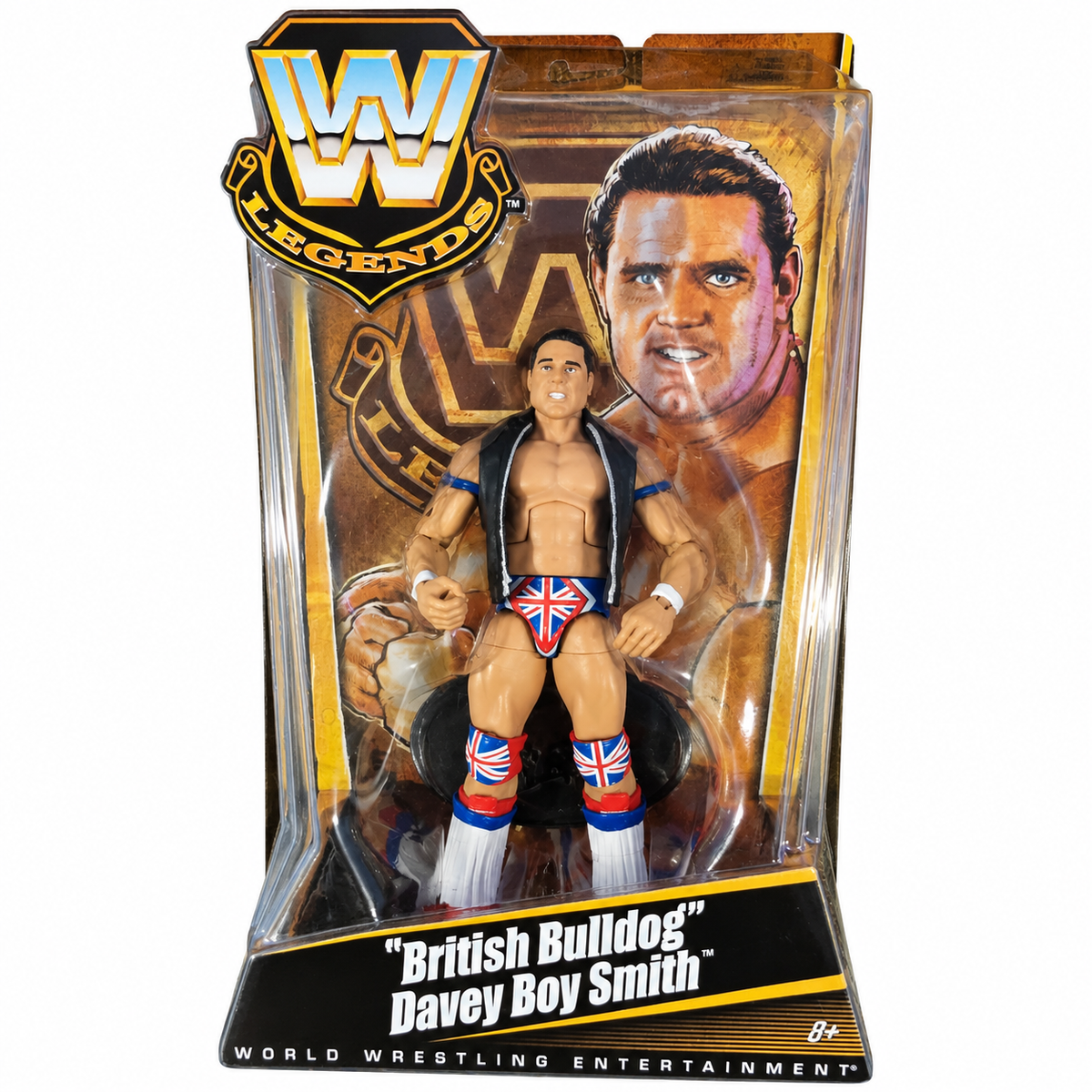 British Bulldog Davey Boy Smith WWE Elite Legends Action Figure Mattel