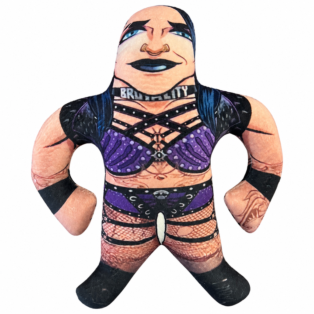 Rhea Ripley WWE Big Shots Plush Toy Wrestling Playable Toy