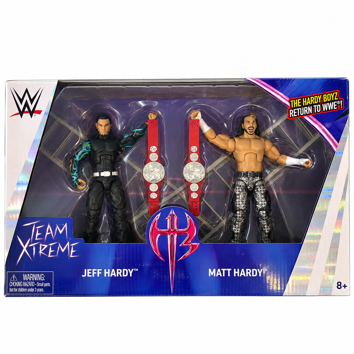 WWE Hardy Boyz Jeff & Matt Hardy Team Xtreme Elite Figures 2 Pack Action Figures