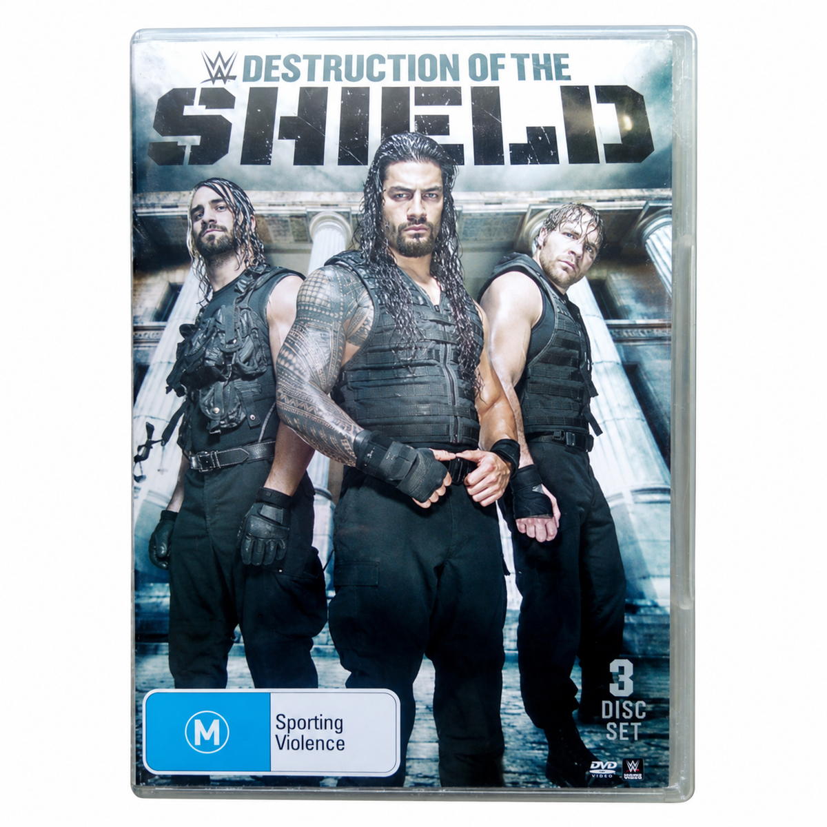 WWE Destruction of The Shield 3DVD Set Wrestling Collection Region 4 New Sealed