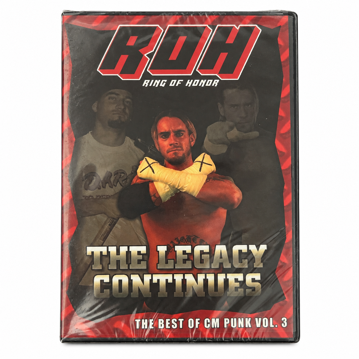 ROH The Legacy Continues Best of CM Punk Vol 3 Ring of Honor DVD SEALED NEW