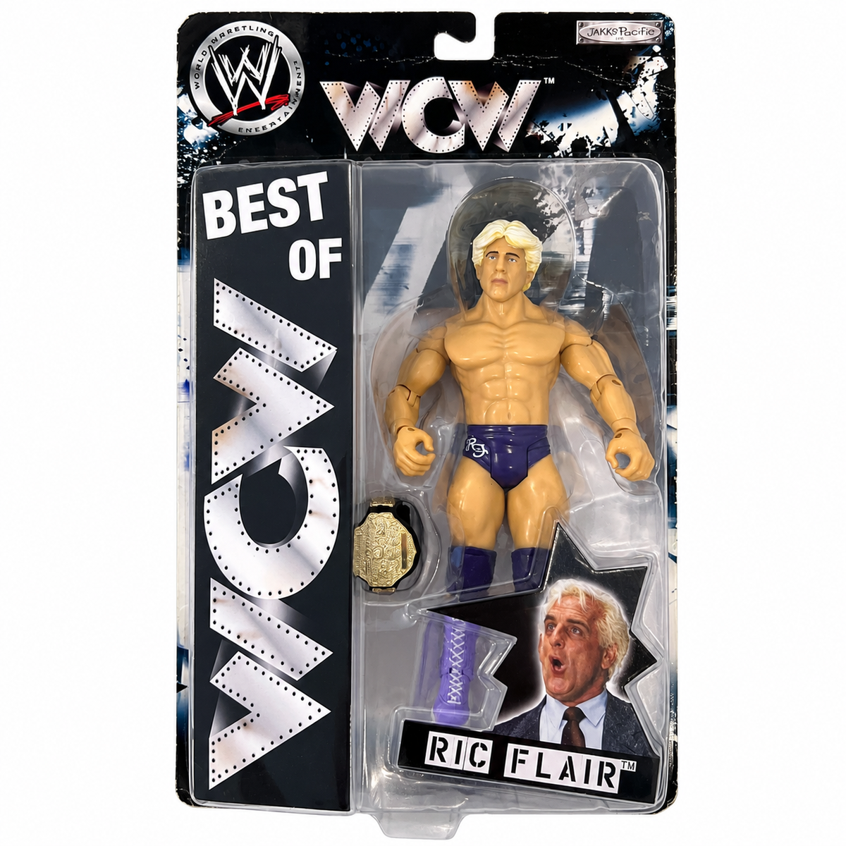 Ric Flair Best of WCW Action Figure WWE Collectable Action Figure Jakks