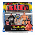TNA Marvel THE JAMES GANG Kip & BG James WWE Wrestling Figures WWE