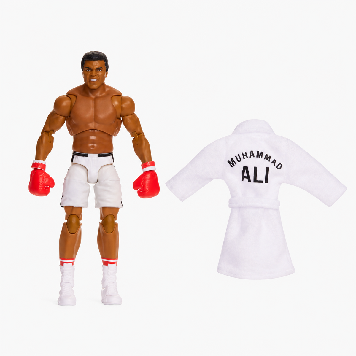 Muhammad Ali WWE Ultimate Edition SDCC Out Of Box Action Figure Mattel 6