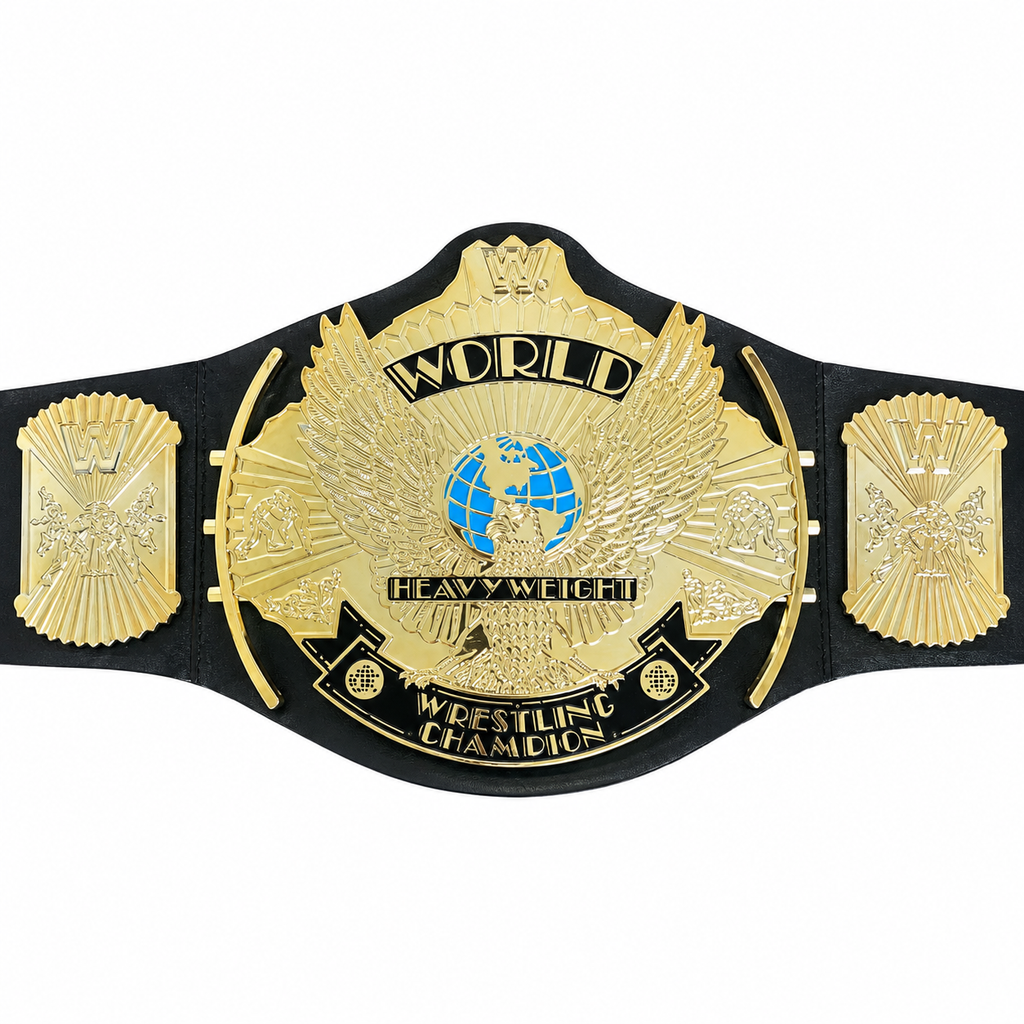 WWE Winged Eagle Championship Kids Roleplay Title Belt Toy Mattel USED