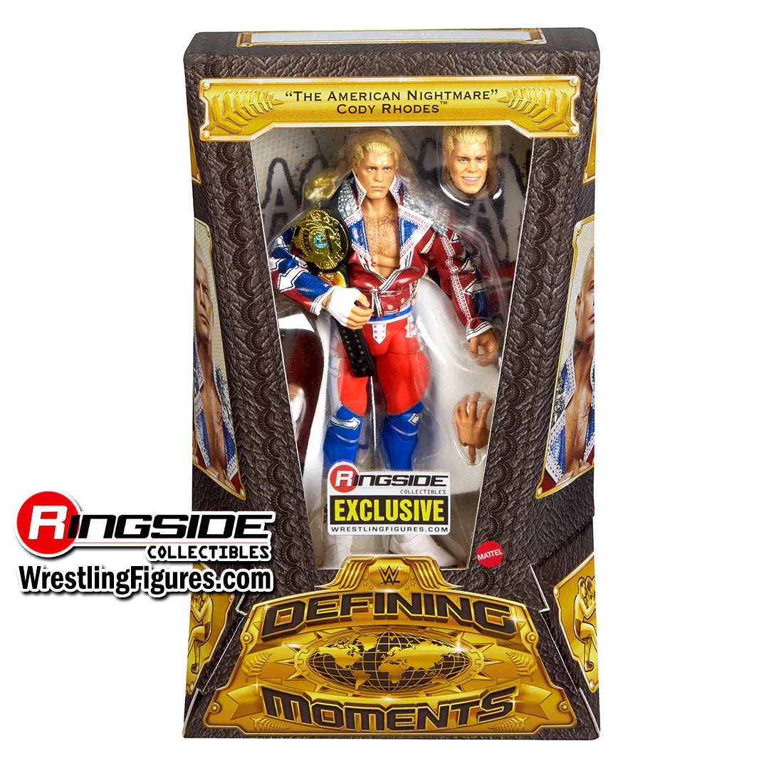 Ships in 1 Week Cody Rhodes - WWE Elite Defining Moments 2026 Series Action Figure