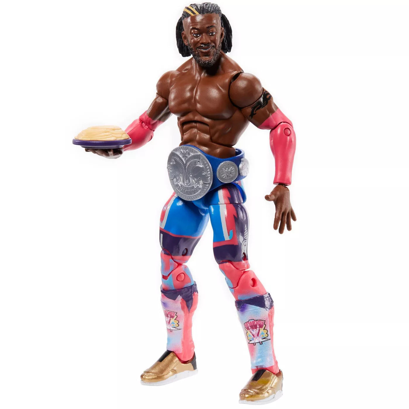 Kofi Kingston WWE Elite 78 Out Of Box Action Figure Mattel 4