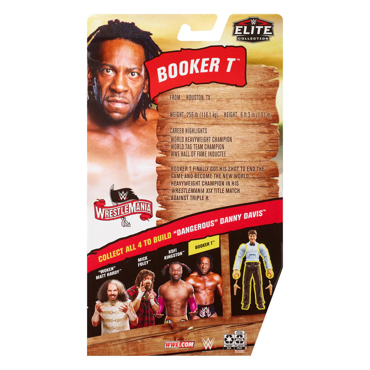 Booker T WWE Elite Wrestlemania 36 Action Figure