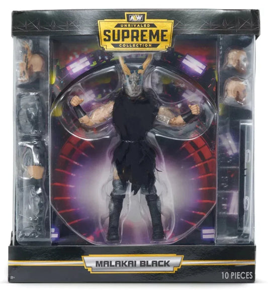 Malaki Black - AEW Supreme Series 2 Action Figure