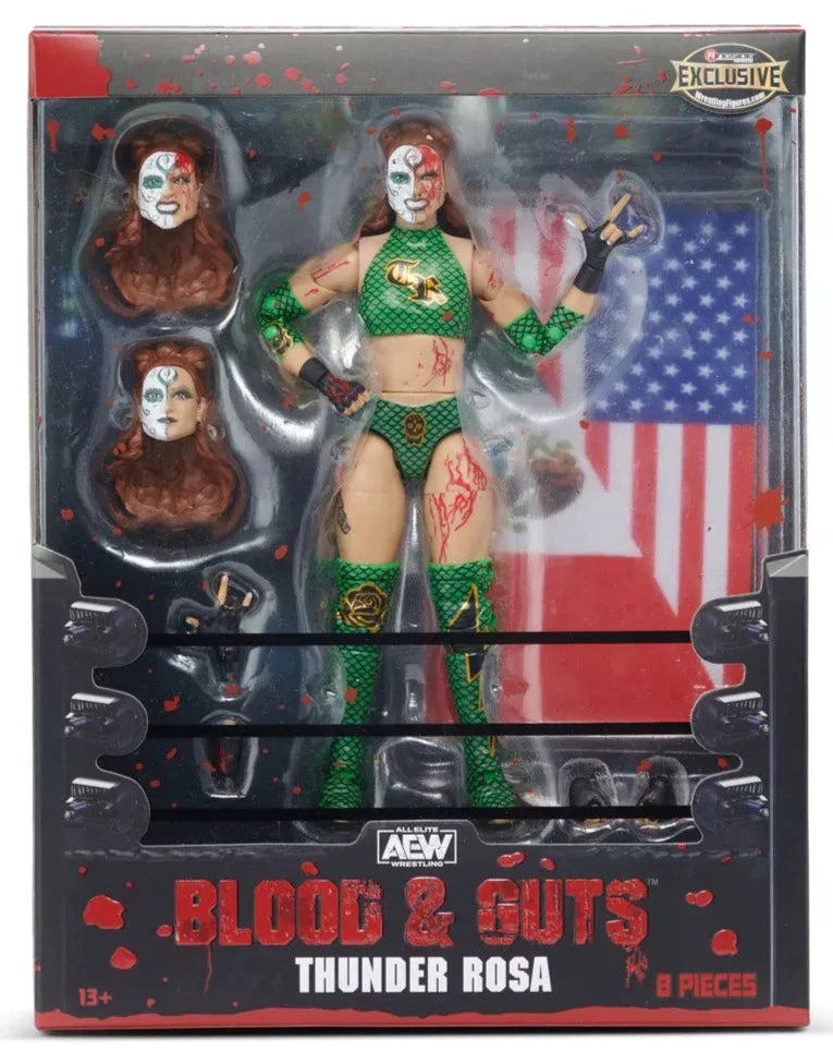 Thunder Rosa - AEW Blood and Guts Exclusive Action Figure