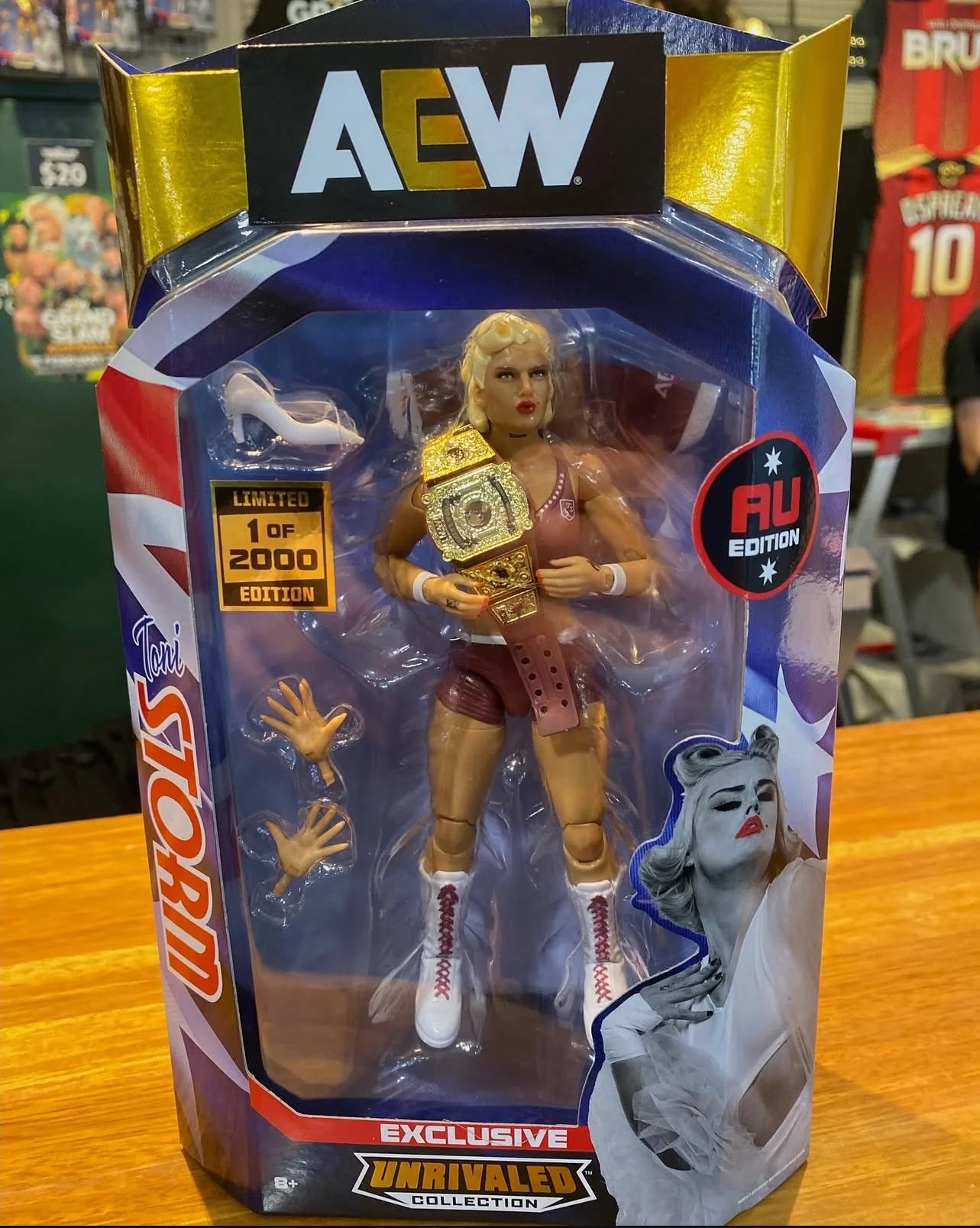 Toni Storm AU Edition 1 of 2000 AEW Unrivaled Exclusive Action Figure - Scale WWE
