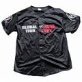 WWE Global Warning Jersey NFL Style 2002 Australia Tour Shirt Size Large