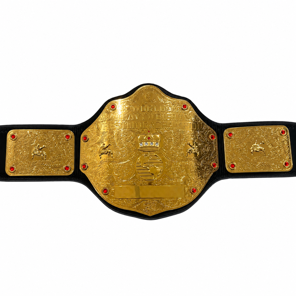 WWE World Heavyweight Championship Replica Title Belt Authentic