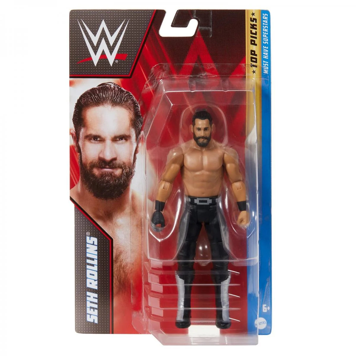 Seth Rollins WWE Basic Series Top Picks Action Figure Mattel
