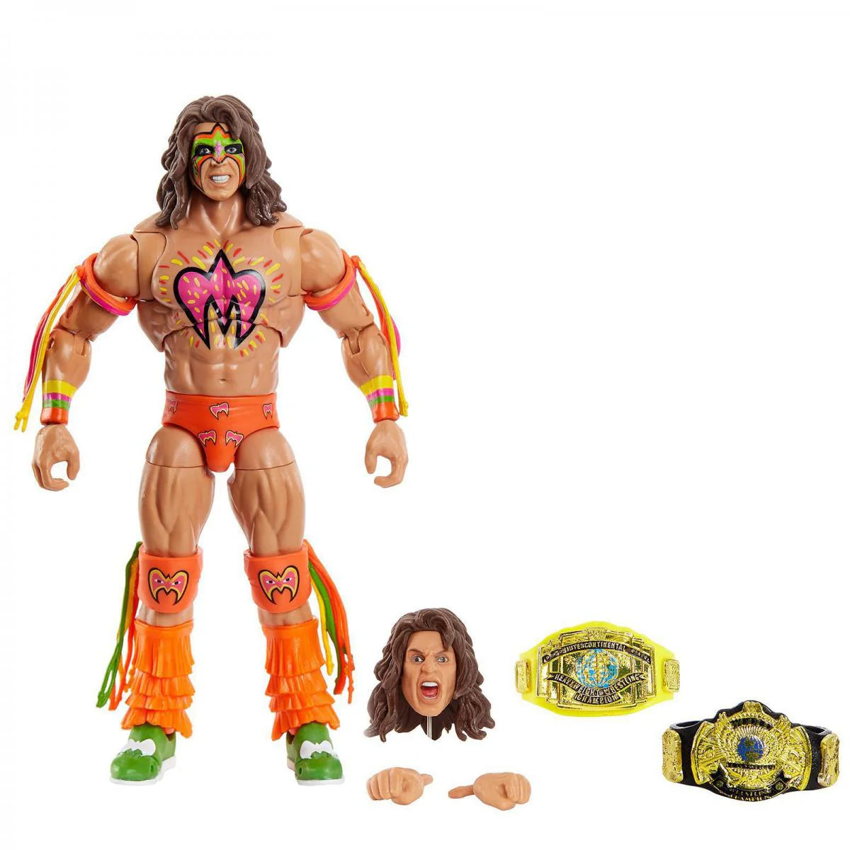 Ultimate Warrior WWE Ultimate Edition Fan Takeover Out Of Box Action Figure WWE 4