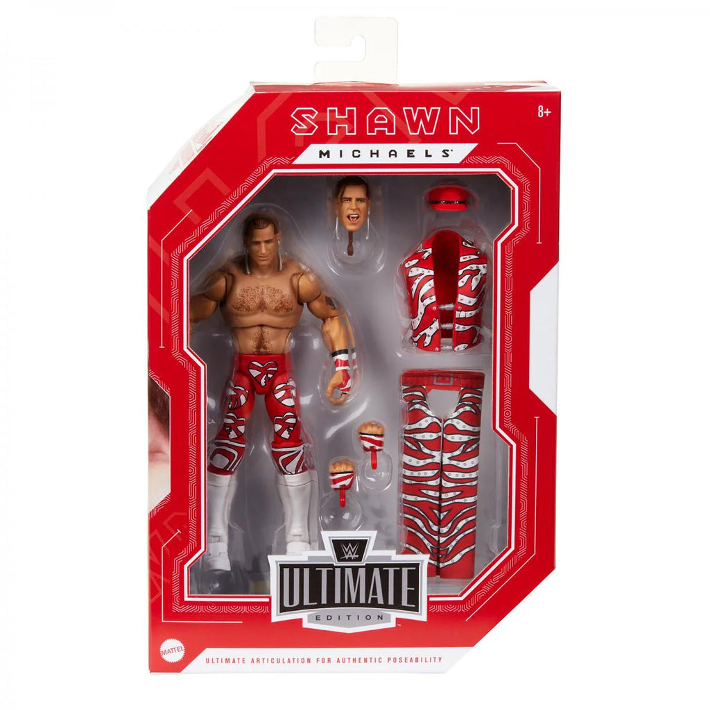Shawn Michaels HBK WWE Ultimate Edition Fan Takeover 2022 Action Figure