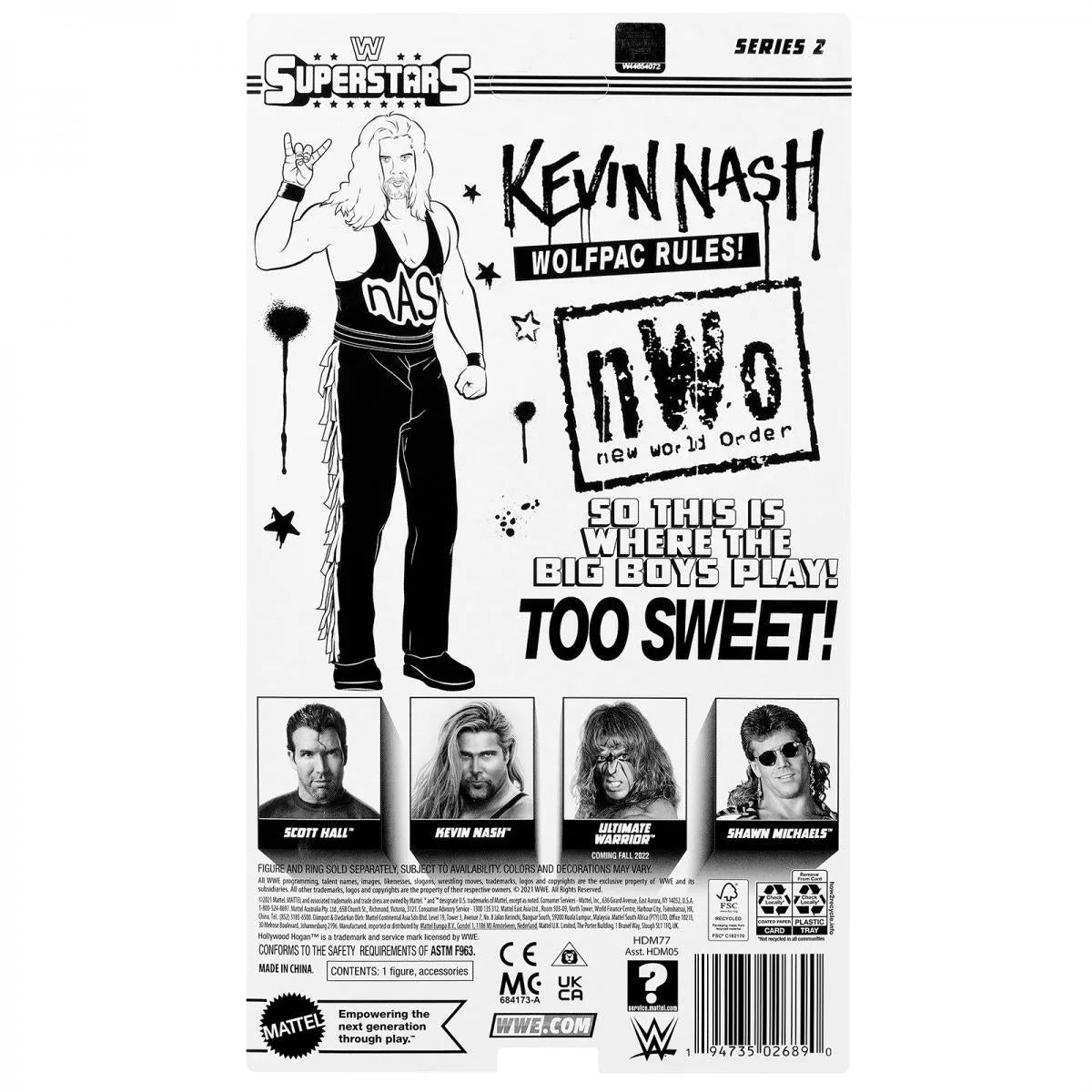 Kevin Nash WWE Superstars Action Figure
