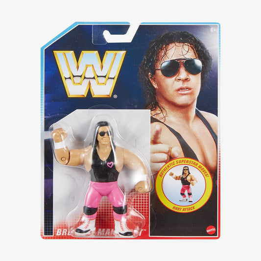 Bret Hart WWE Retro Series 12 Wave Action Figure