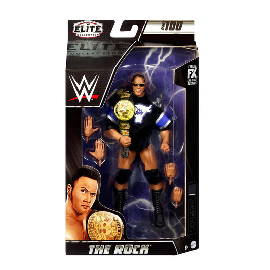 The Rock WWE Elite 100 Action Figure