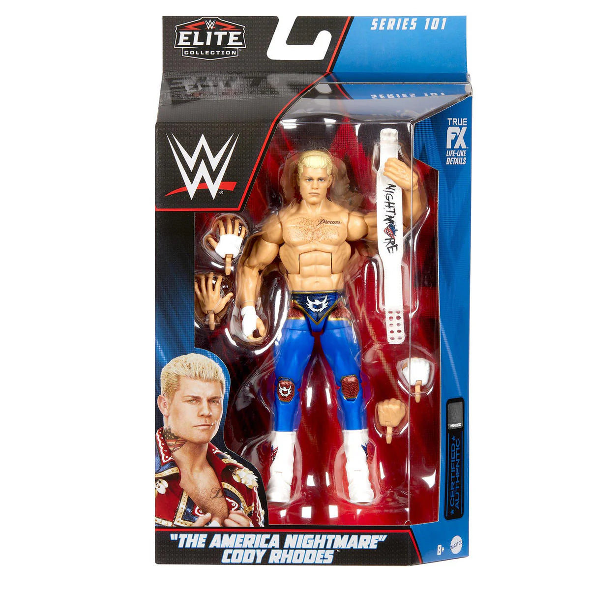 Cody Rhodes WWE Elite 101 Action Figure Mattel