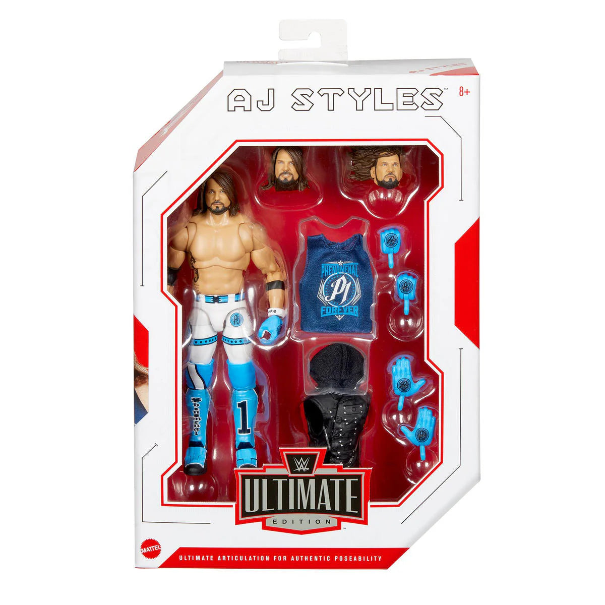 DMG BOX AJ Styles - WWE Ultimate Edition 16 Action Figure